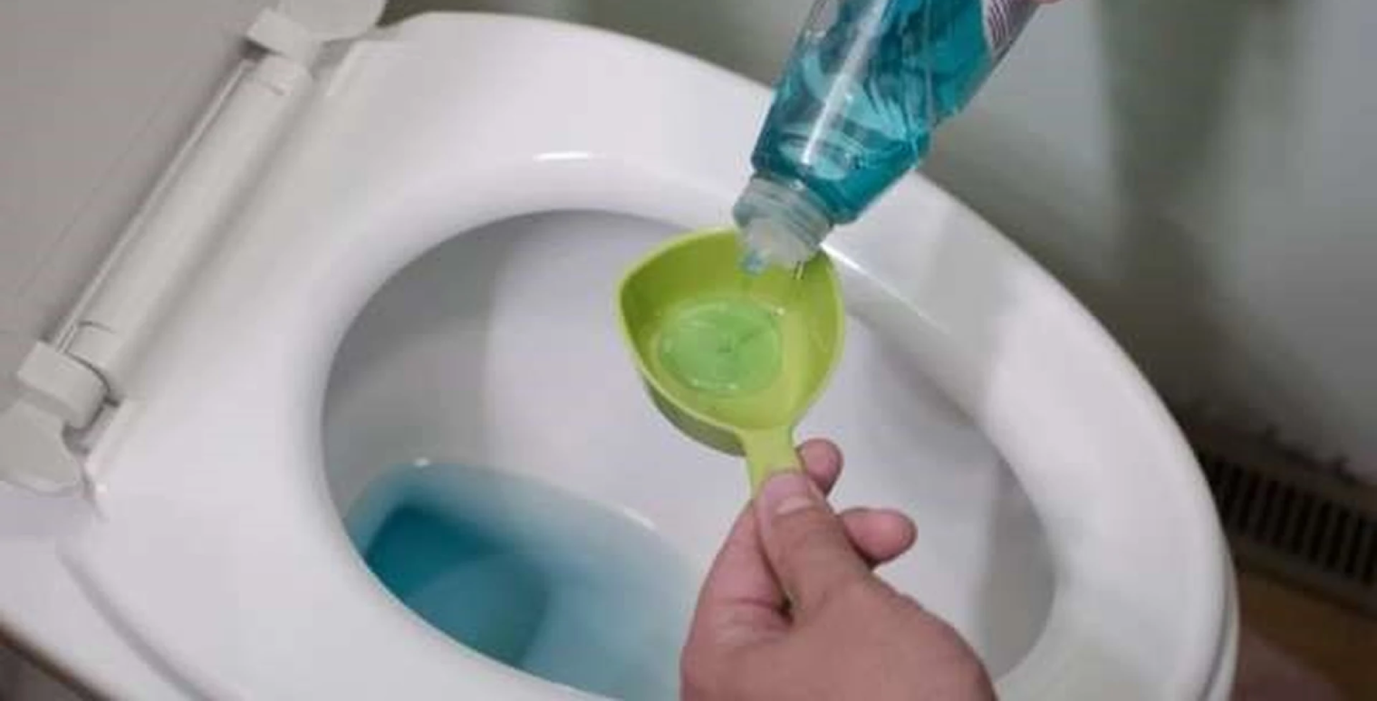 Unclogging a toilet with a plunger in a bathroom.